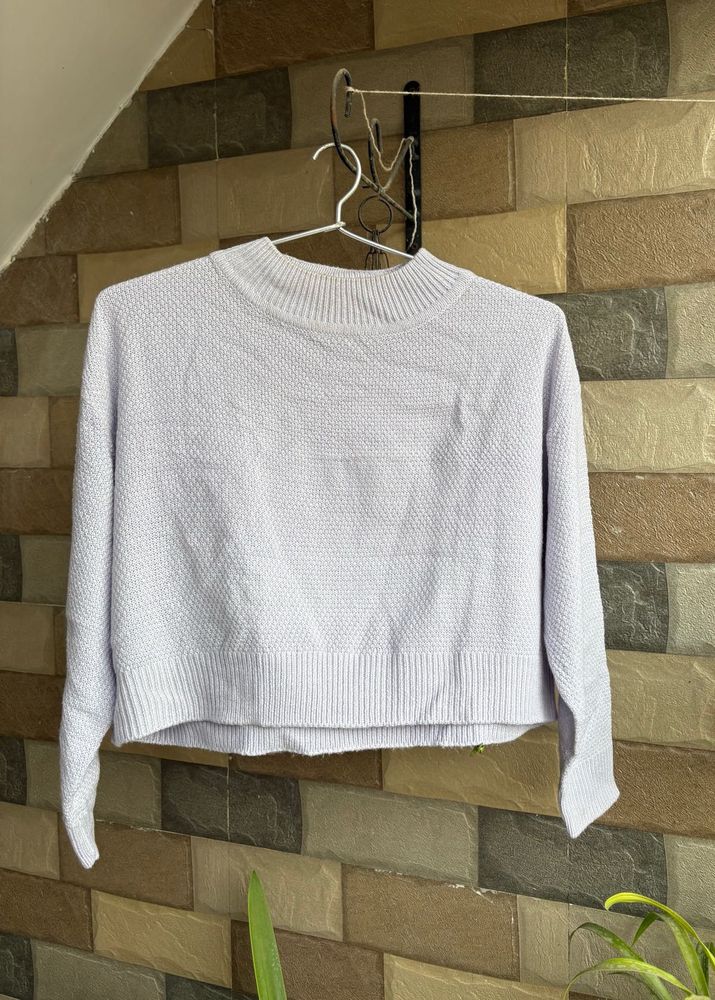 Zudio Lavender Cropped Jumper