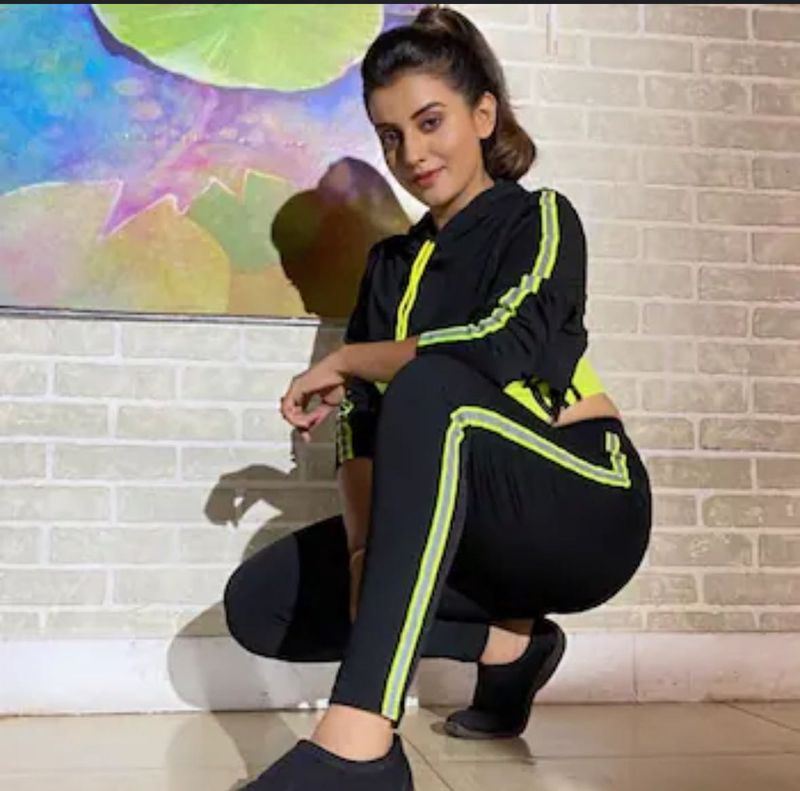 Black &amp; Lime Activewear Set