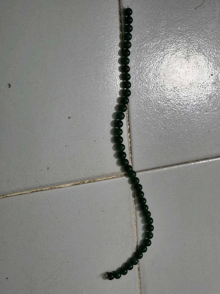 Green Beaded Necklace