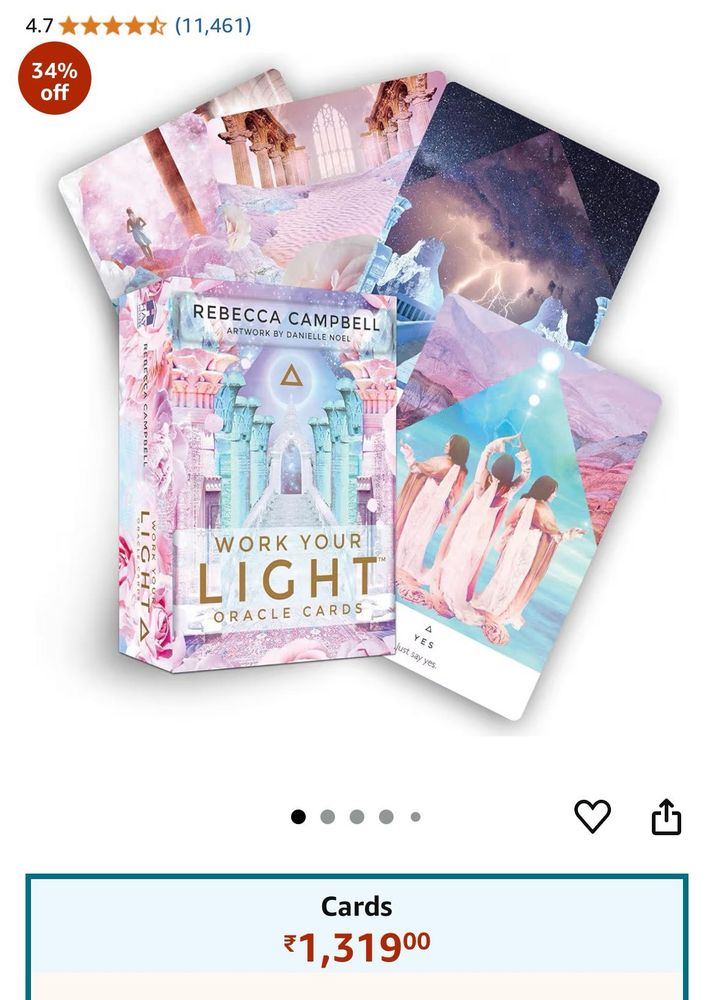 Work Your Light Oracle Cards by Rebecca Campbell