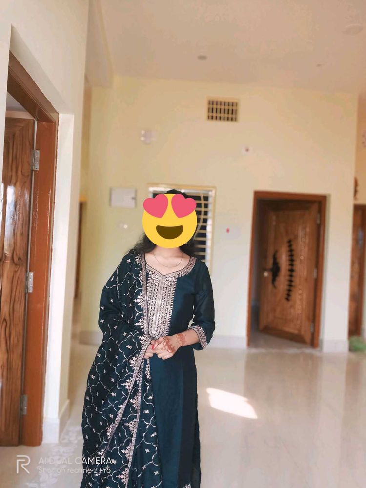 Indo Era Ethnic Kurta with Trousers &amp; Dupatta