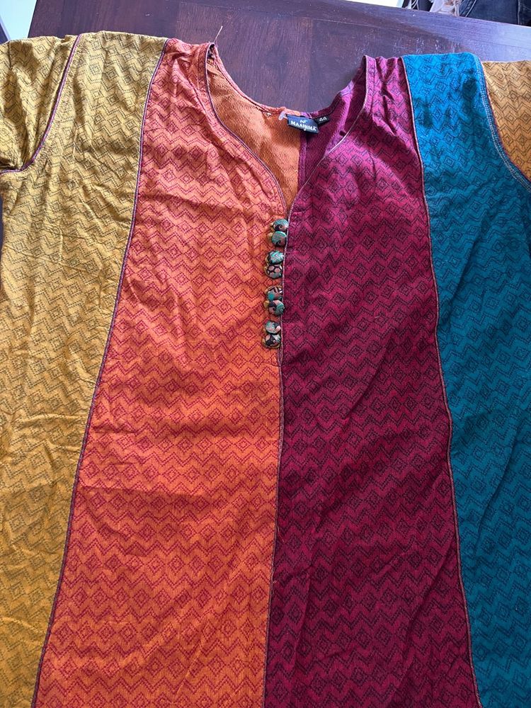 Colorful Printed Kurta