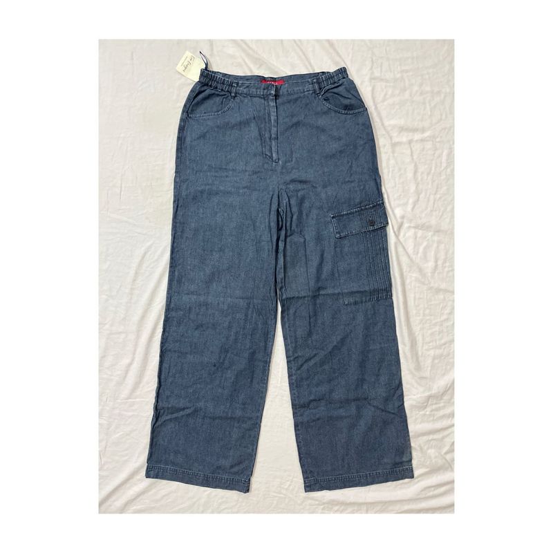 WOMEN CARGO JEANS
