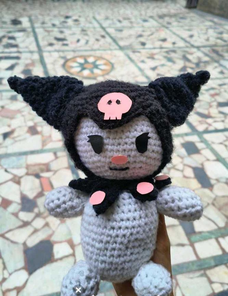 Kuromi Crochet Plush