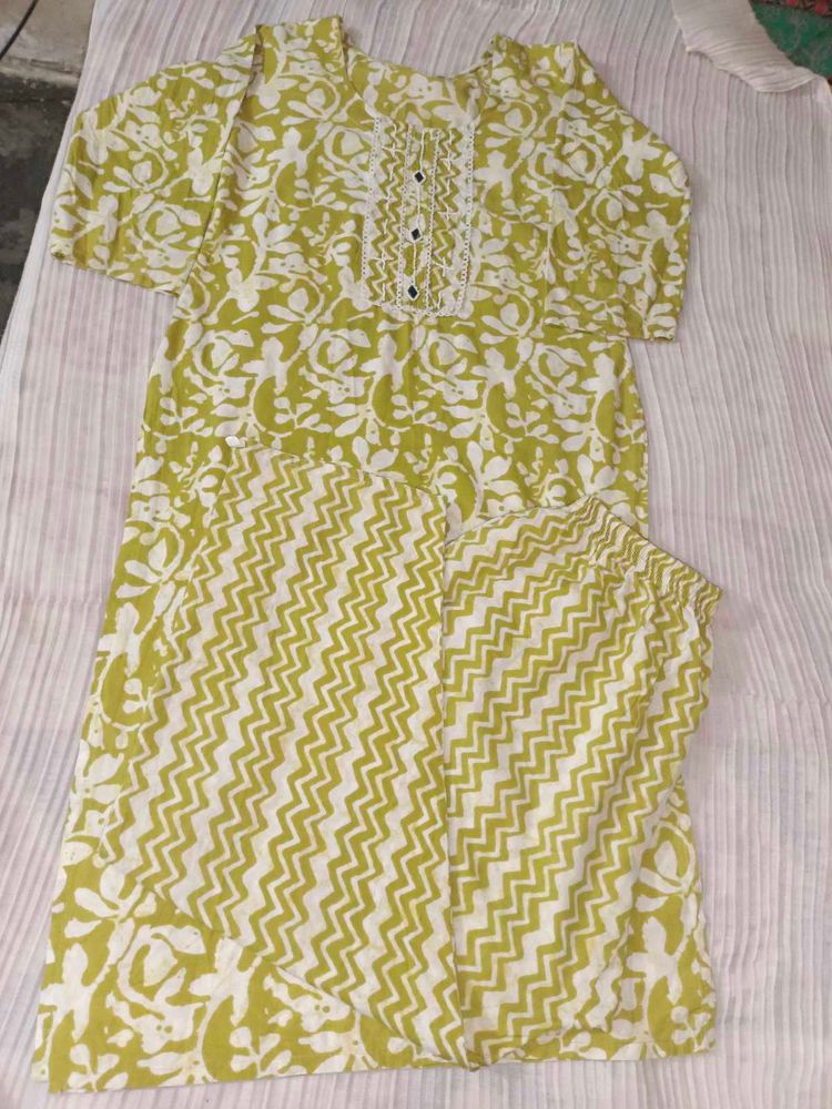 Printed Kurta Set