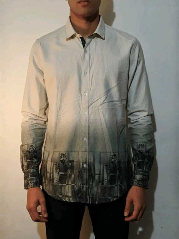 Unique Graphic Print Shirt