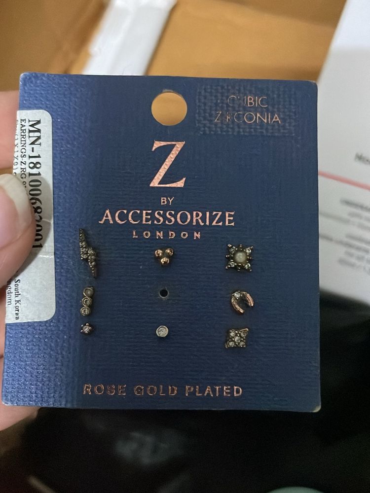 Rose Gold Plated Quirky Studs