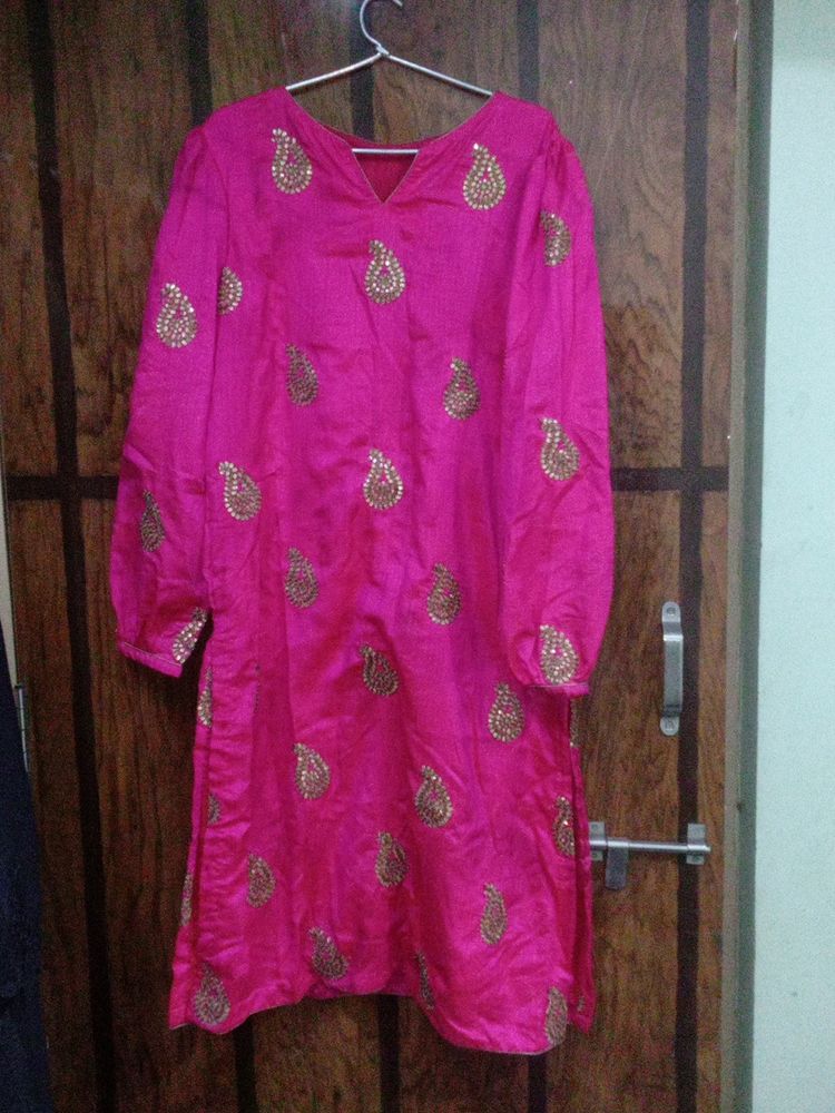 Handwork Kurta Pant Set...❤️❤️❤️❤️