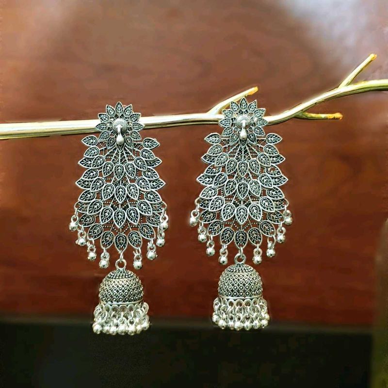 Peacock Earrings