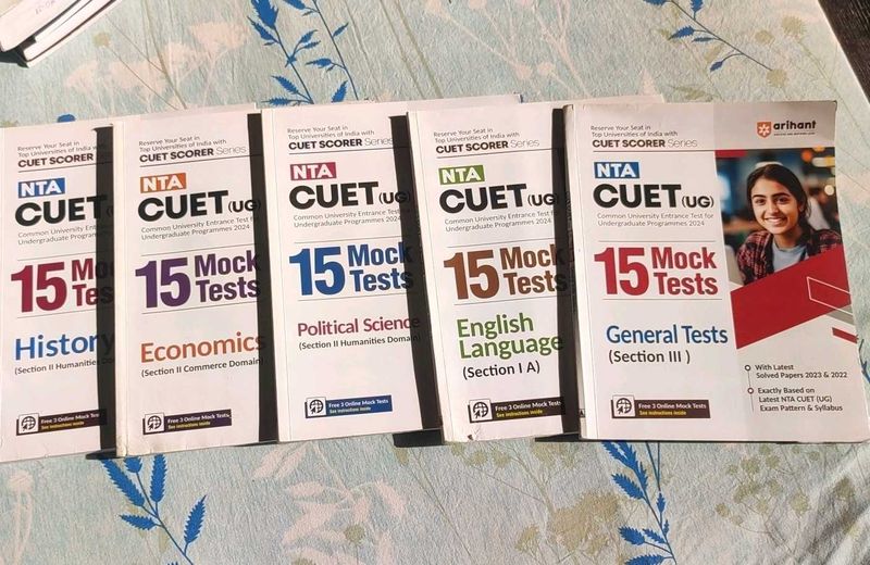 CUET UG Mock Tests for every year!!