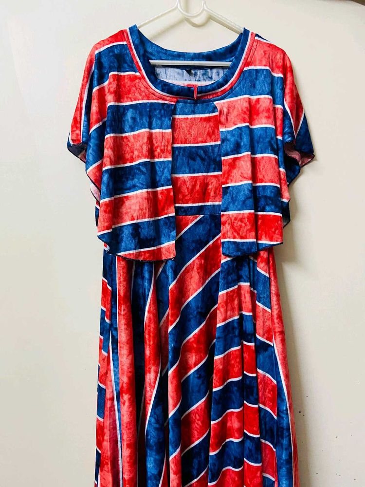 Striped Midi Dress 👗