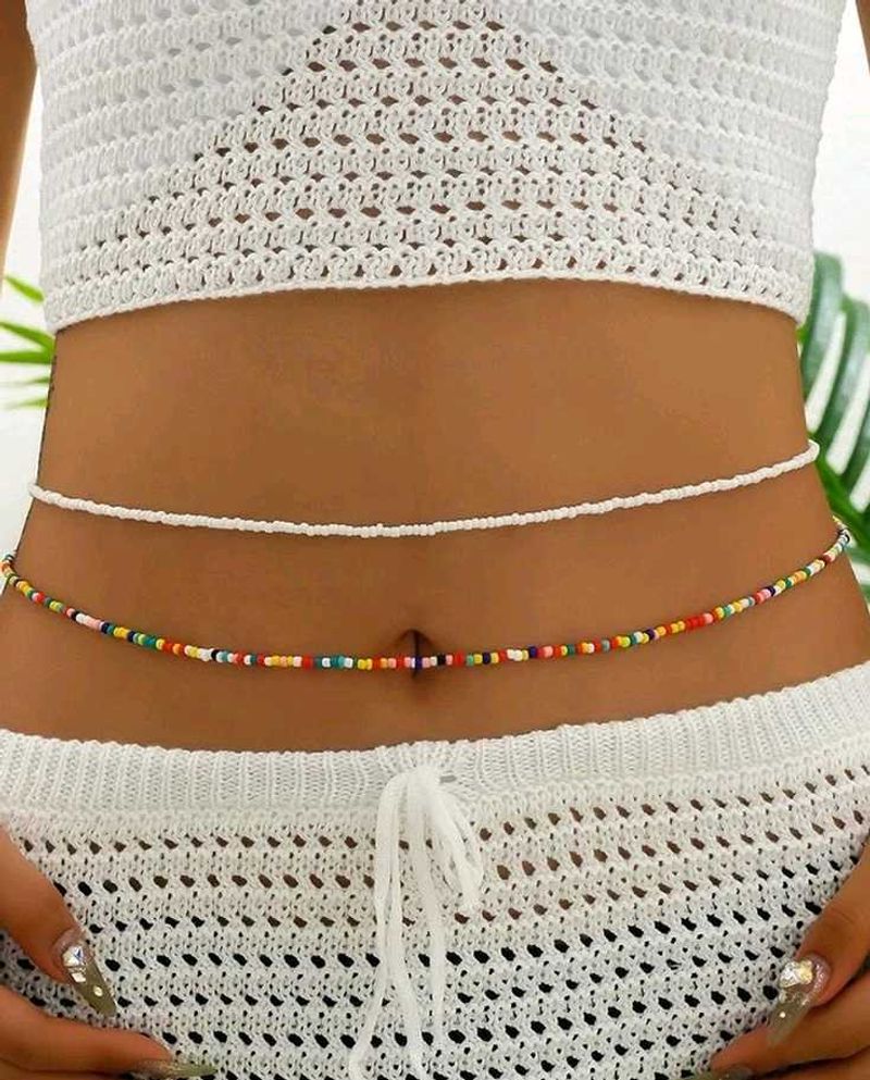 Beaded Waist Beads🩷