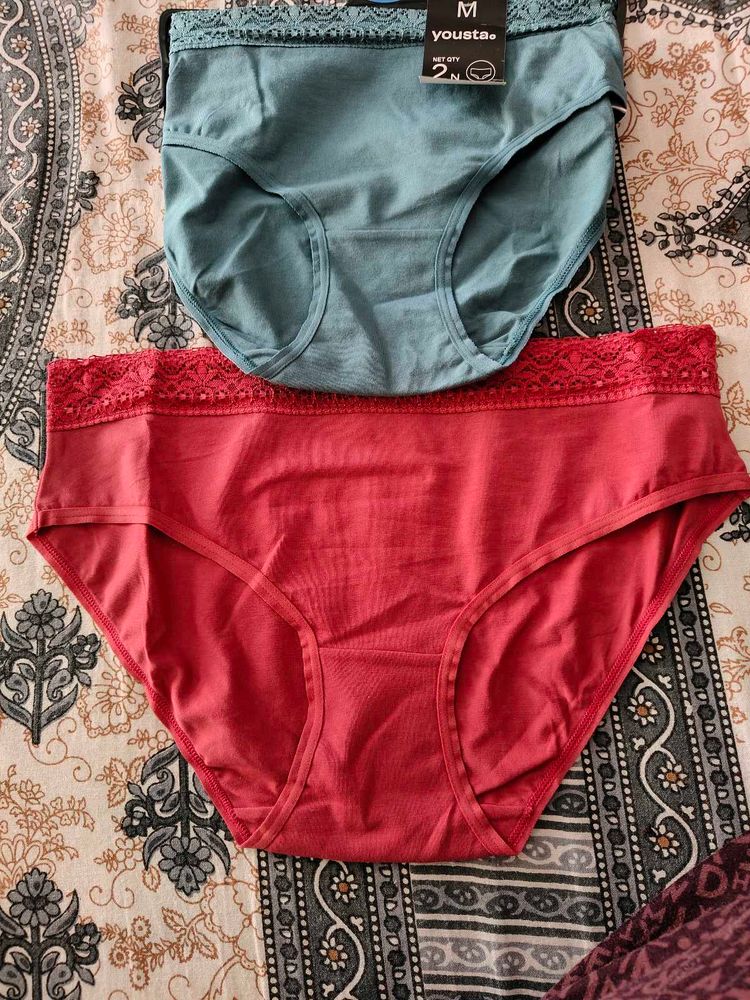 Combo Of Cute Lace Details Hipsters