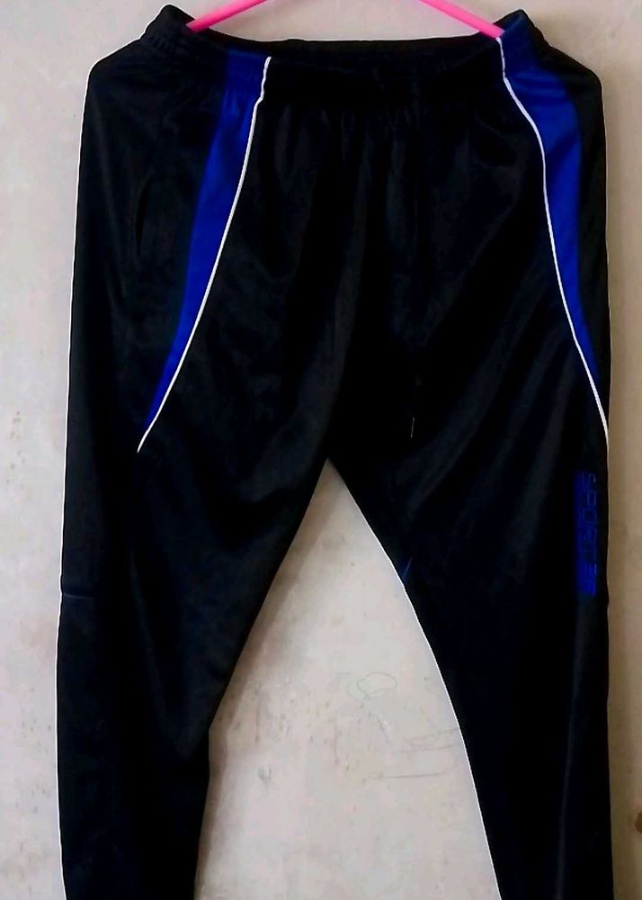 plain black Track Pants