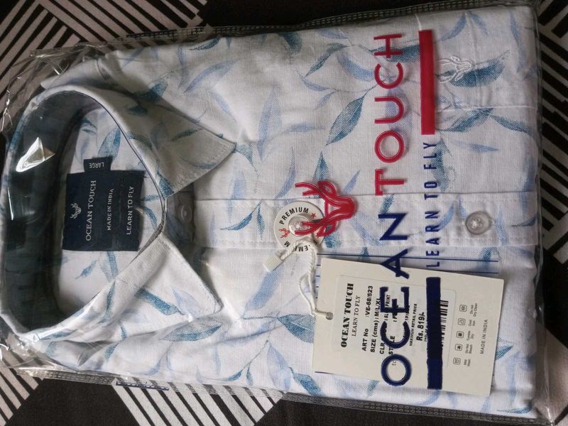 Ocean Touch Floral Shirt