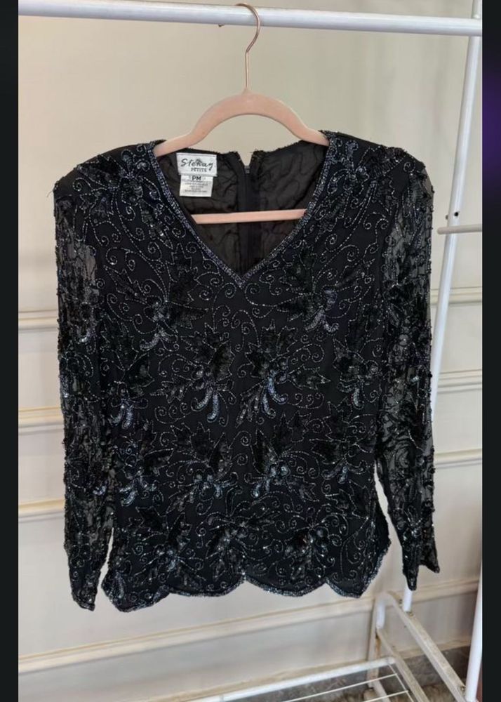 Party Wear Sequin Top