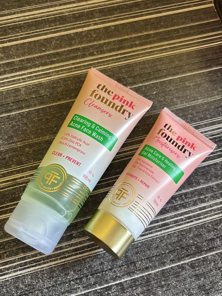 Combo Of Face Wash &amp; Moisturiser