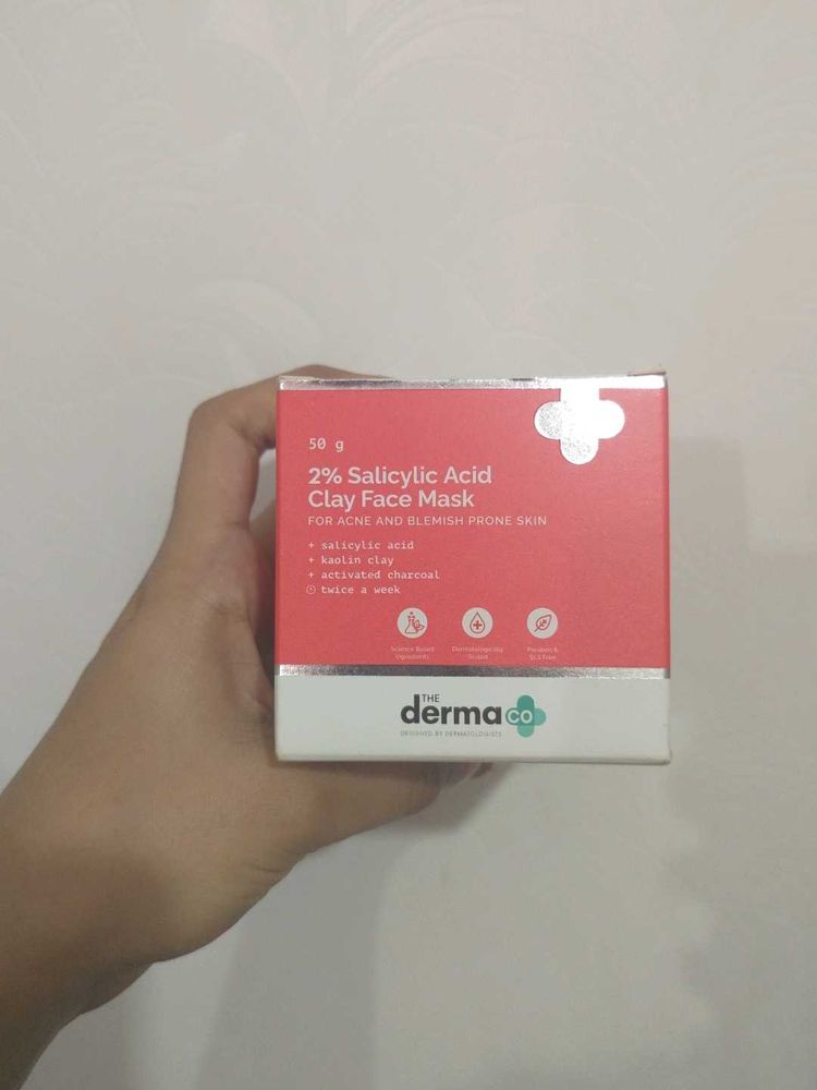 The Derma Co 2% Salicylic Acid Clay Face Mask
