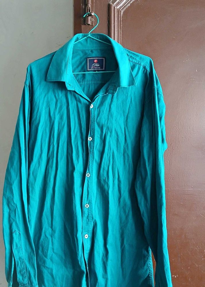 ✨Premium Teal Casual Shirt – Soft &amp; Stylish