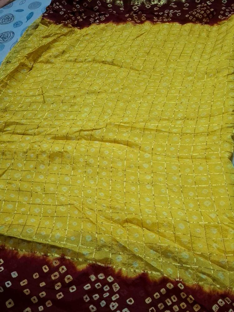 Yellow Saree