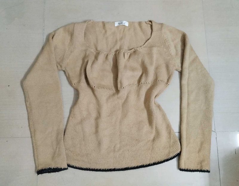 Sweet Mocha Knit Sweater