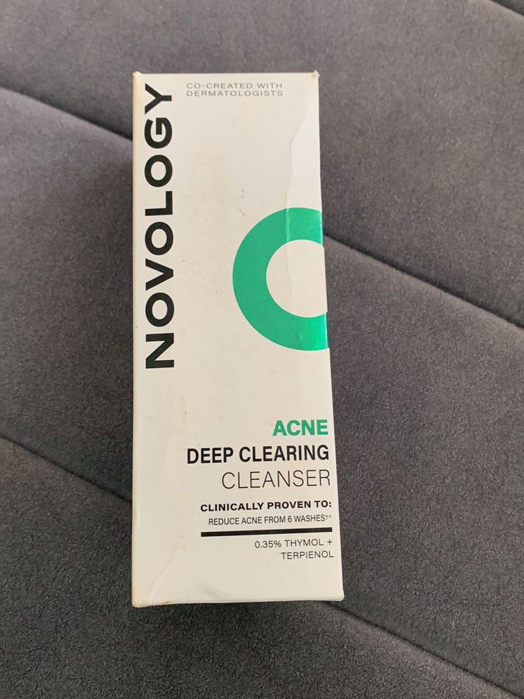 Novology Acne Deep Clearing Cleanser