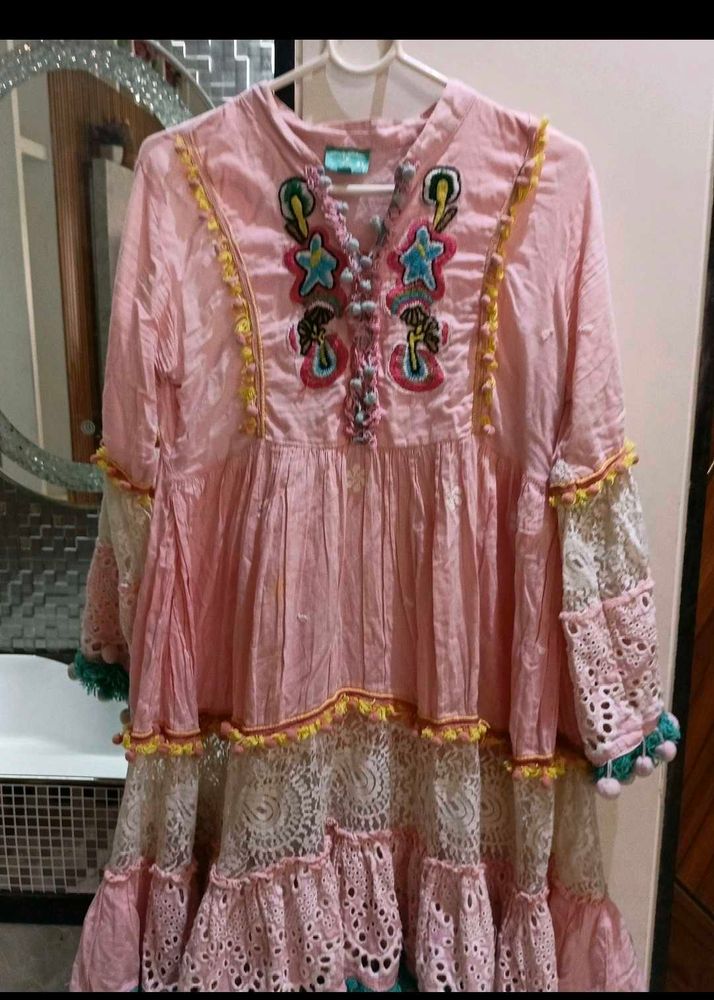 designer frock