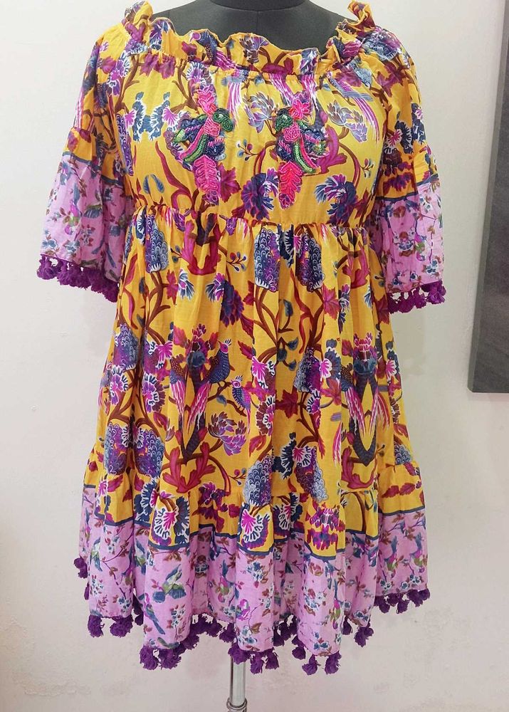 Short Dress 👗 For Summer 🏝️