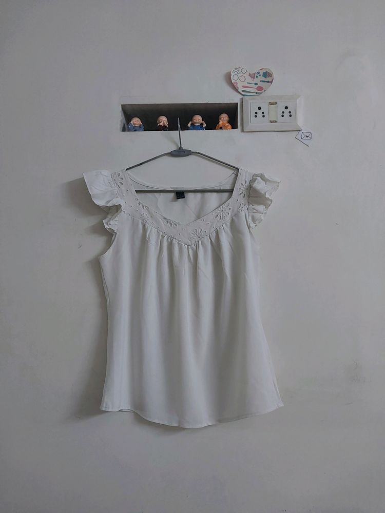❗️Price Drop❗️SHEIN white Top