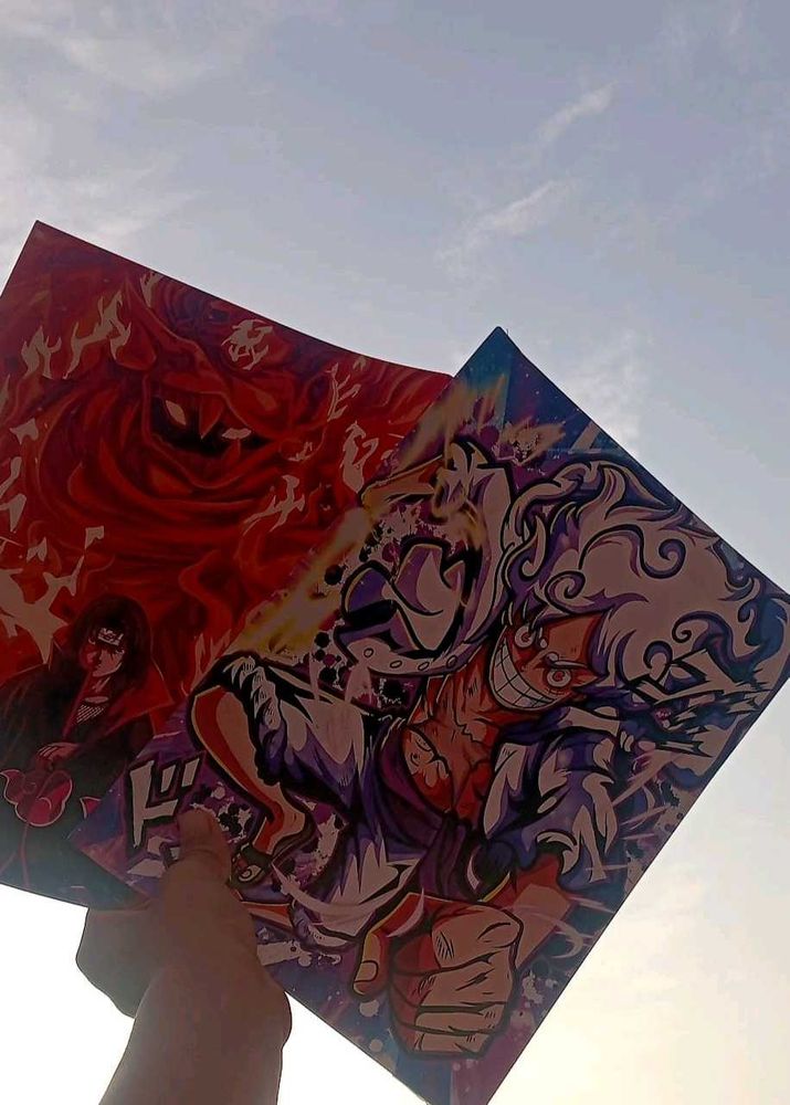 One Piece &amp; Naruto Art Prints