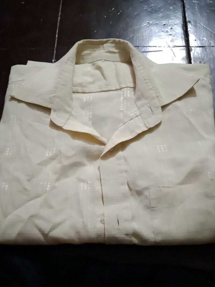 Combo of 2 Men Shirts - Black &amp; White