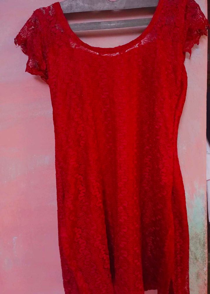 Red short pathsni  suit salwar women