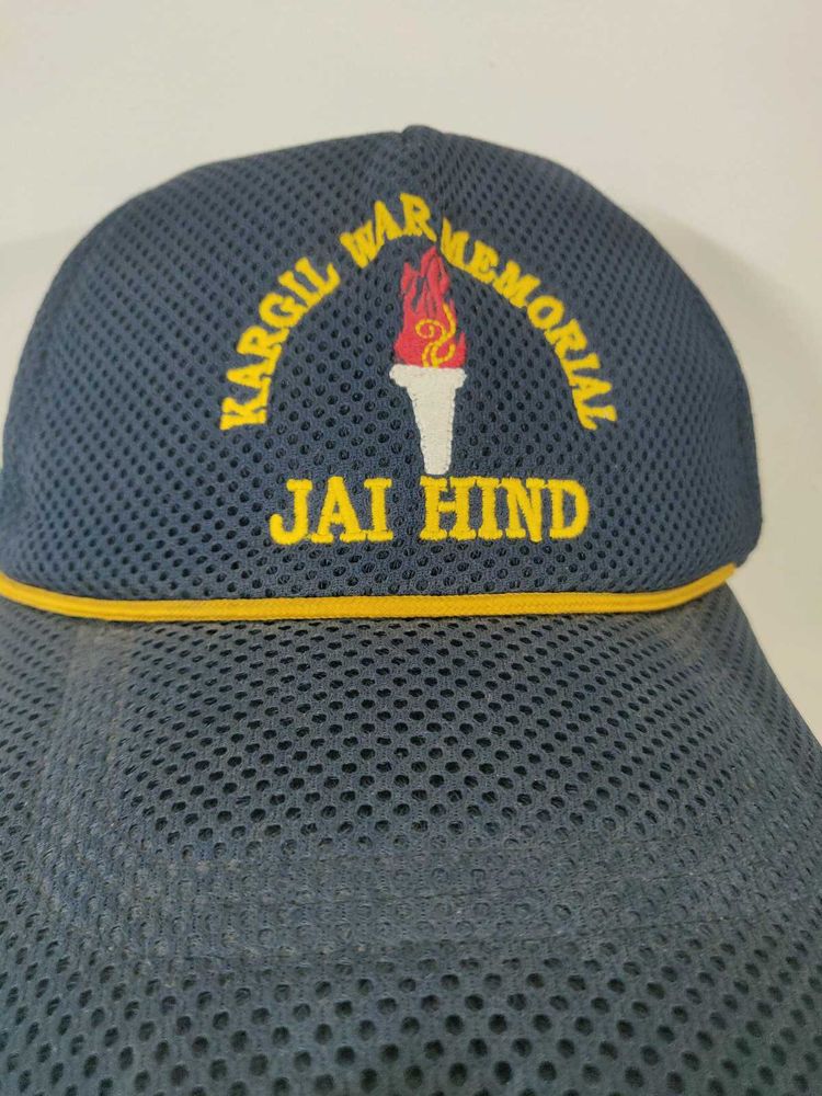 Kargil War Memorial Cap – Jai Hind Edition (Men)