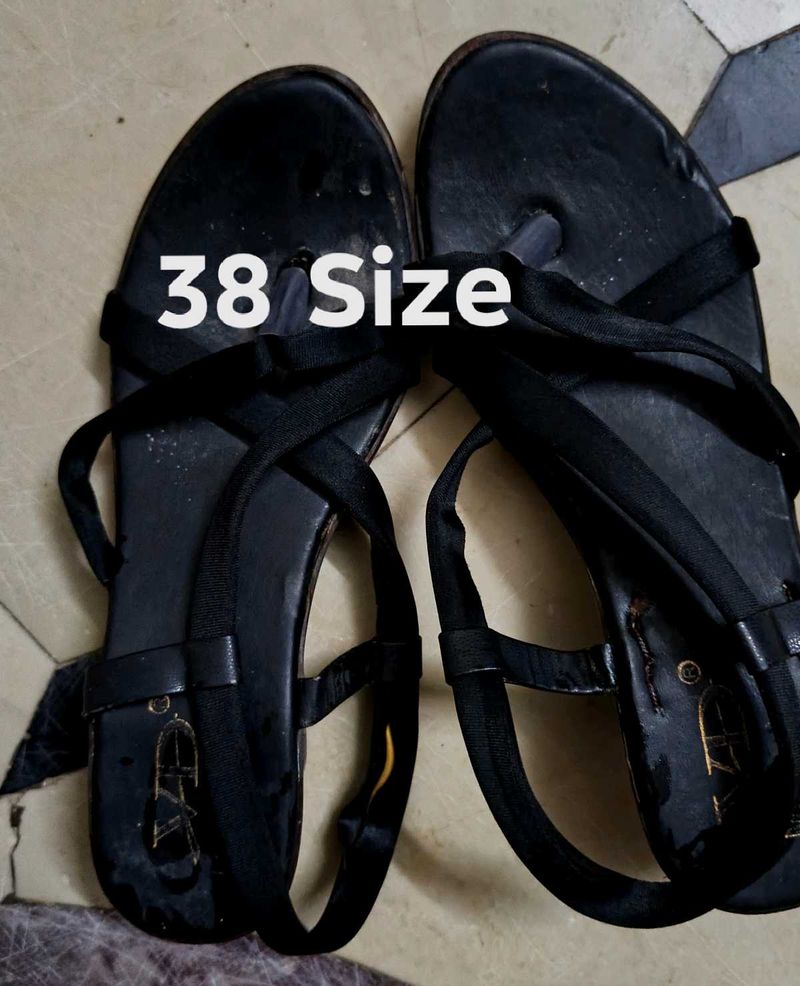 Black Flats &amp; Sandals