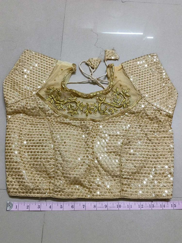 Golden Sequin Blouse