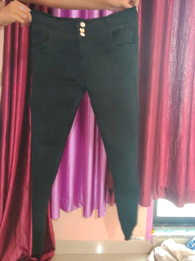 Black Denim Skinny Jeans
