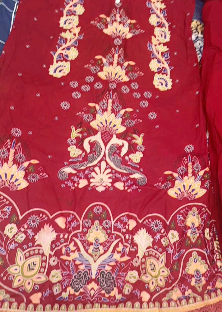 Pakistani karachi 3pc suit kurta pent Duppata set