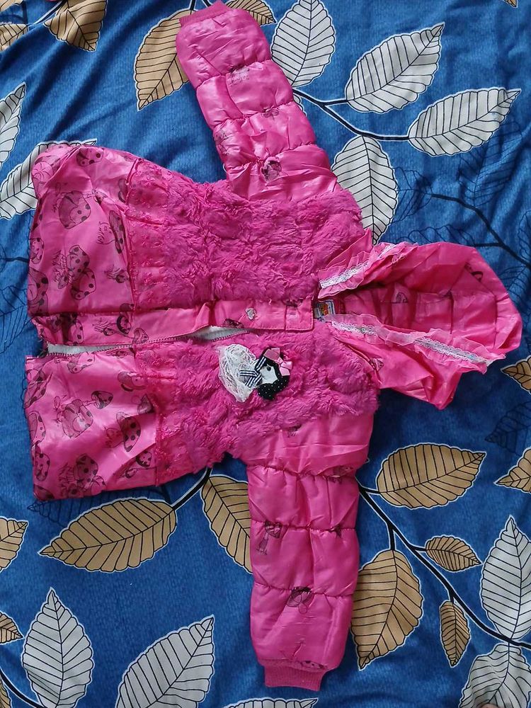 Pink Winter Jacket