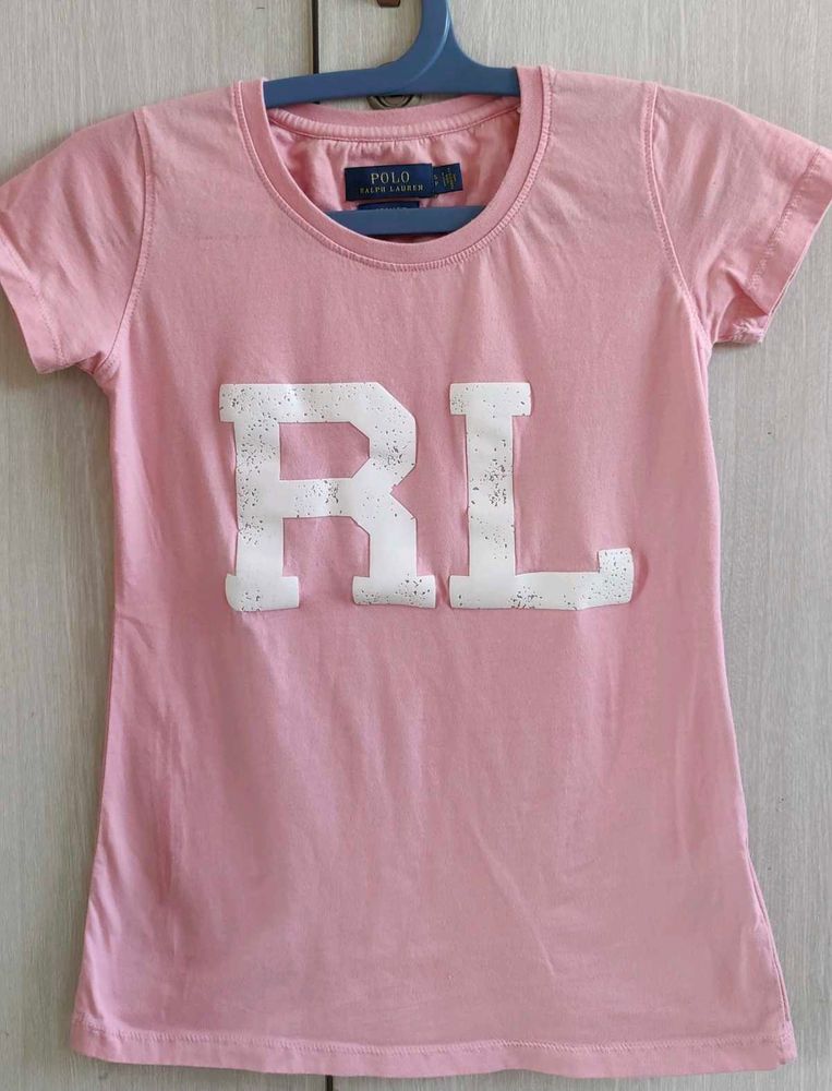 Ralph Lauren Tee Shirt Peach