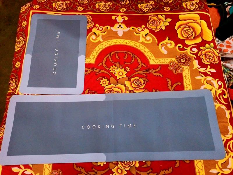 🆕2pc Kitchen Mat Made Of Rubber
