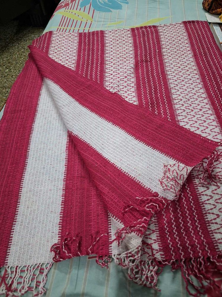 Striped woolen shawl