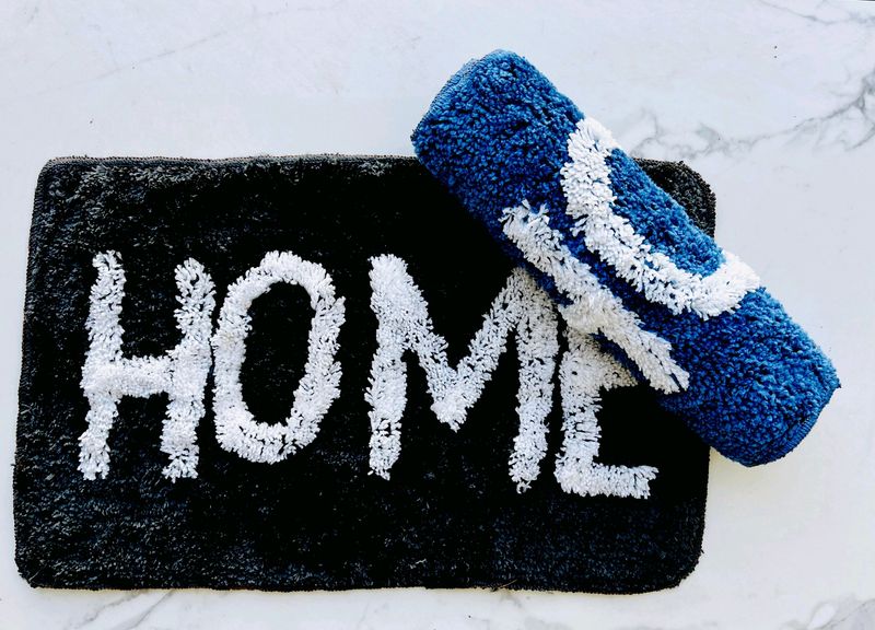 Home Door Mats &amp; Kitchen Set Combo