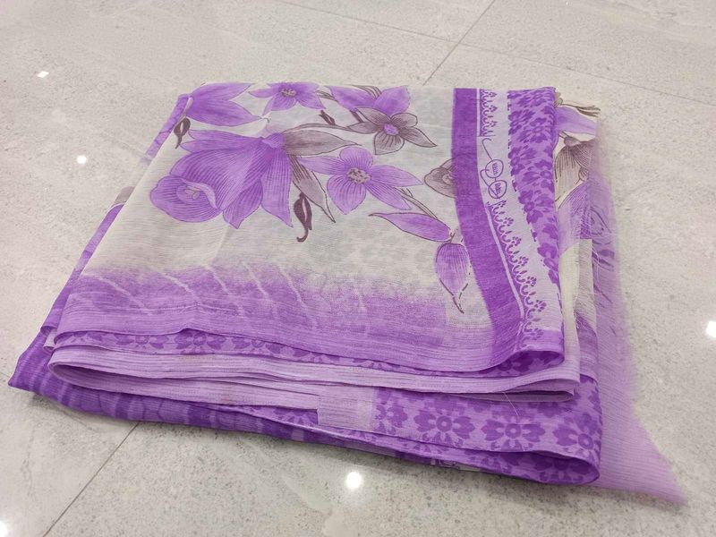 Elegant Floral Saree