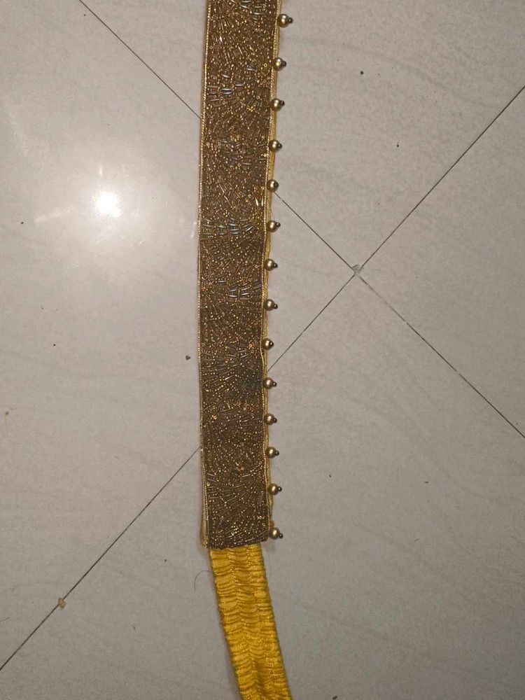 Elegant Gold Embellished Belt