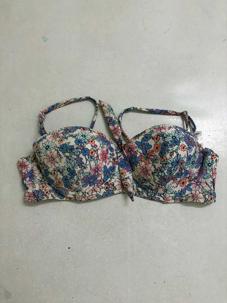 Floral Bikini Top