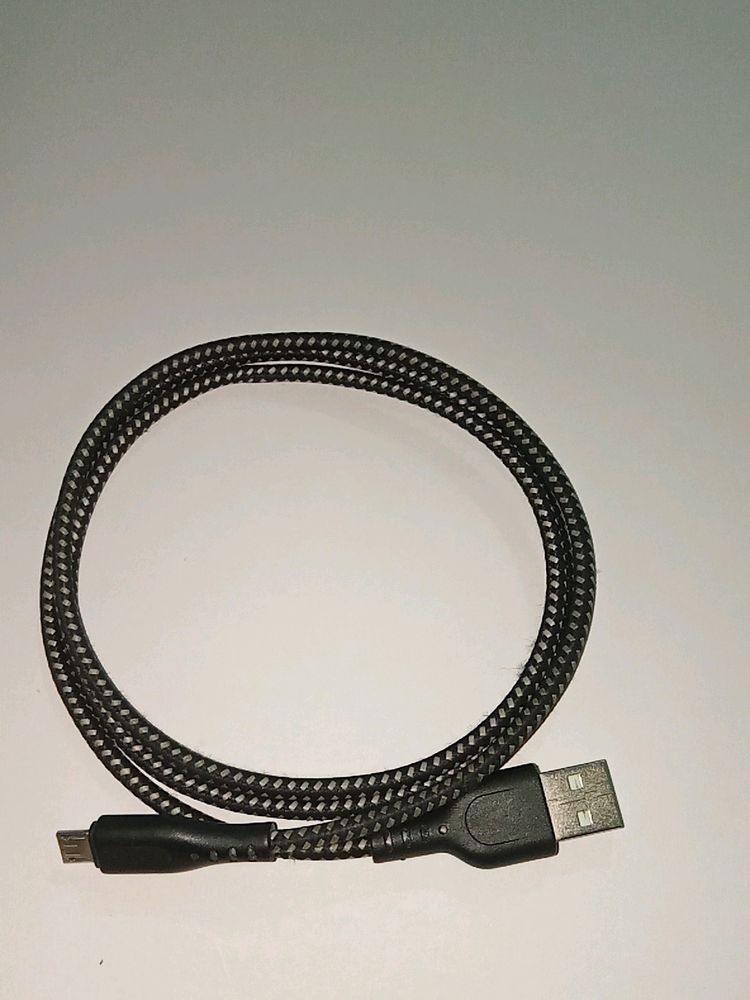 Original USB Brided Cable With Long Lasting Uses