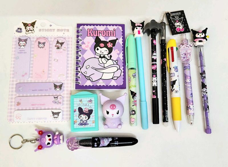 Kuromi Stationery Combo