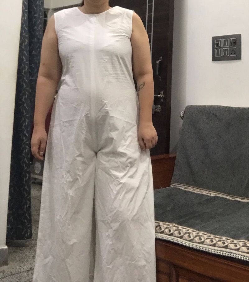 Pure White Jumpsuit