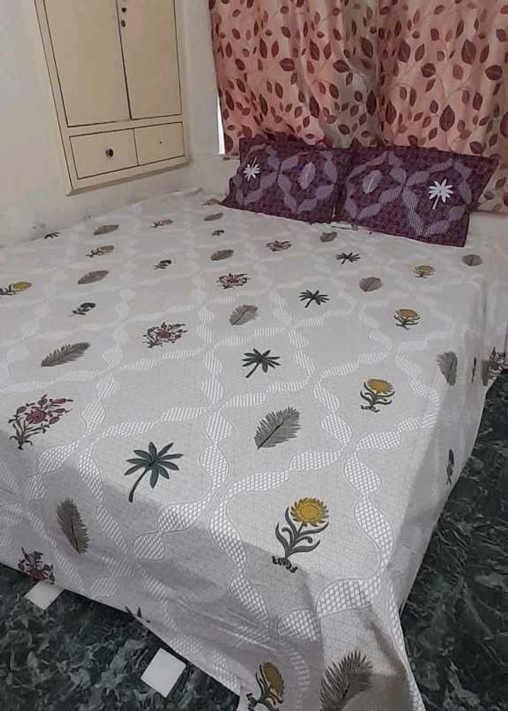 Sale King Size Double Bed Floral Print Bedding Se