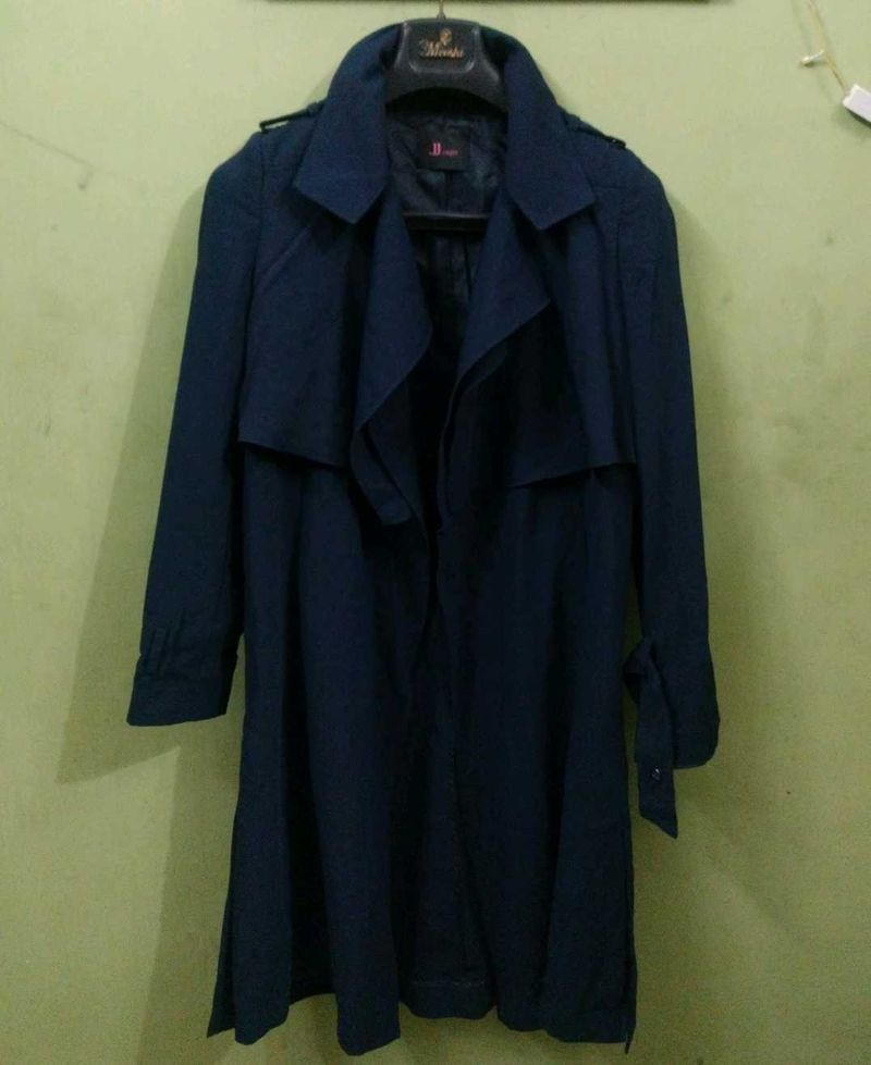 Stylish Navy Trench Coat